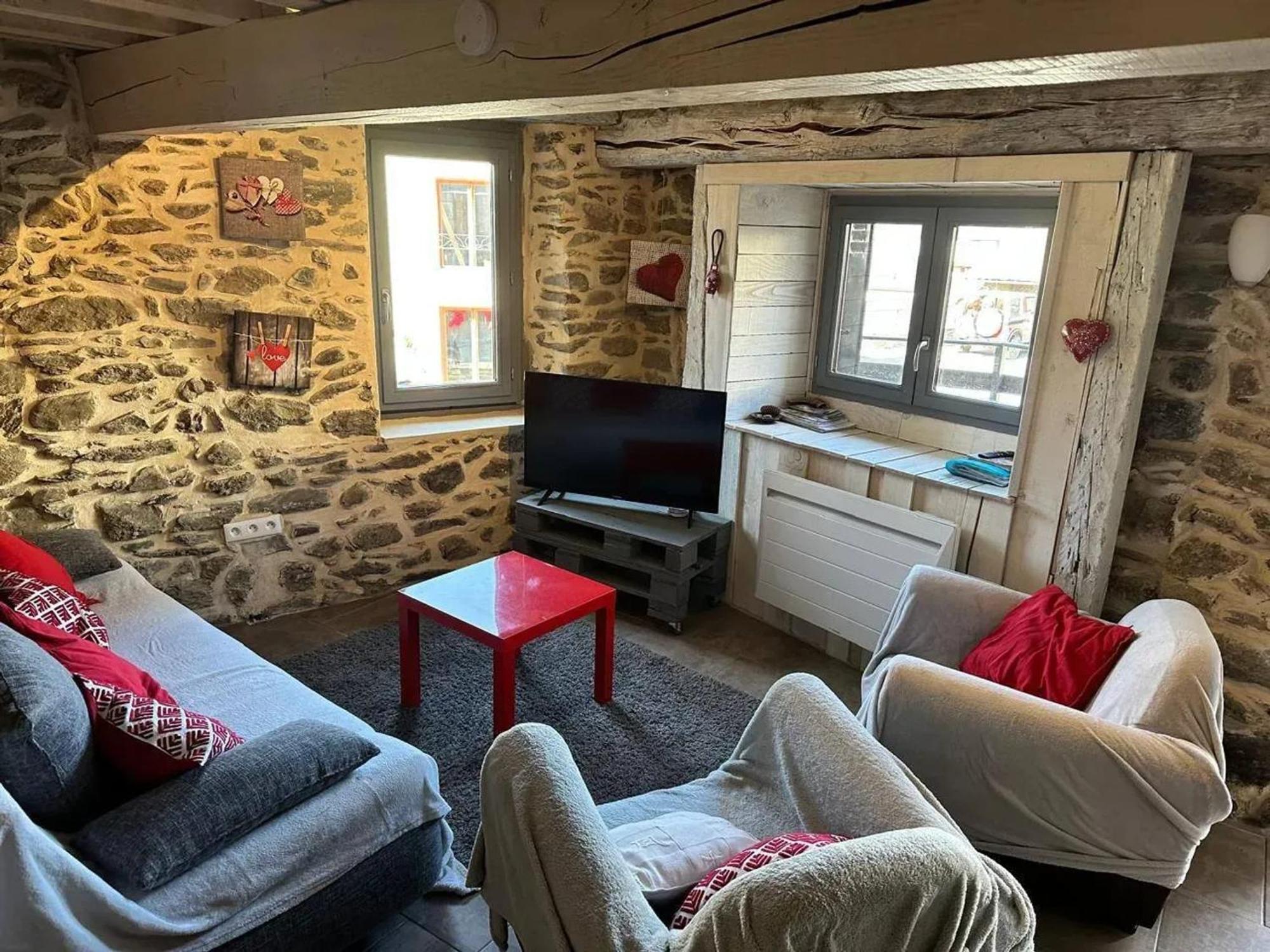 Chalet Confortable A Ascou Avec Vue Sur La Montagne Exteriér fotografie