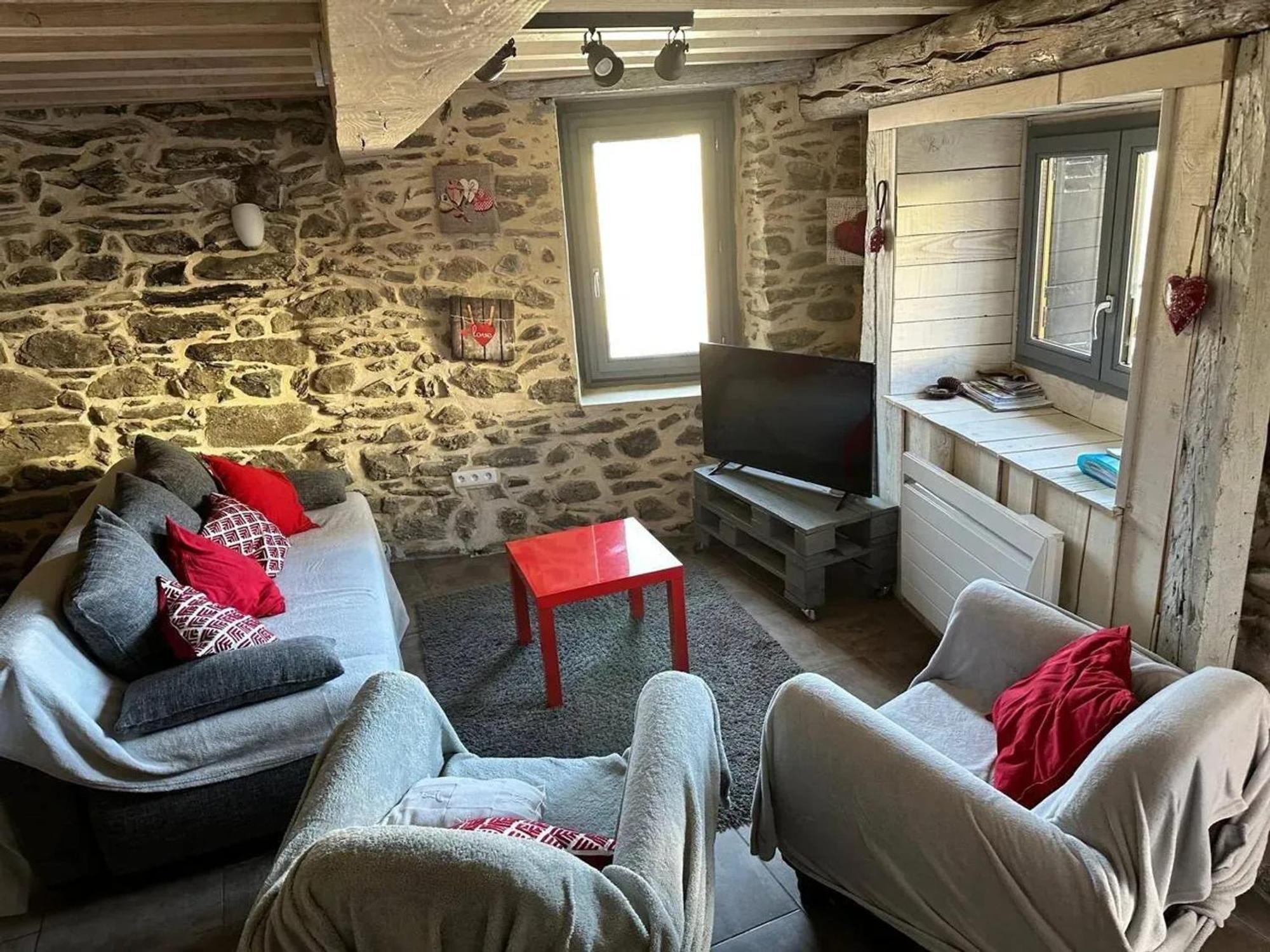 Chalet Confortable A Ascou Avec Vue Sur La Montagne Exteriér fotografie